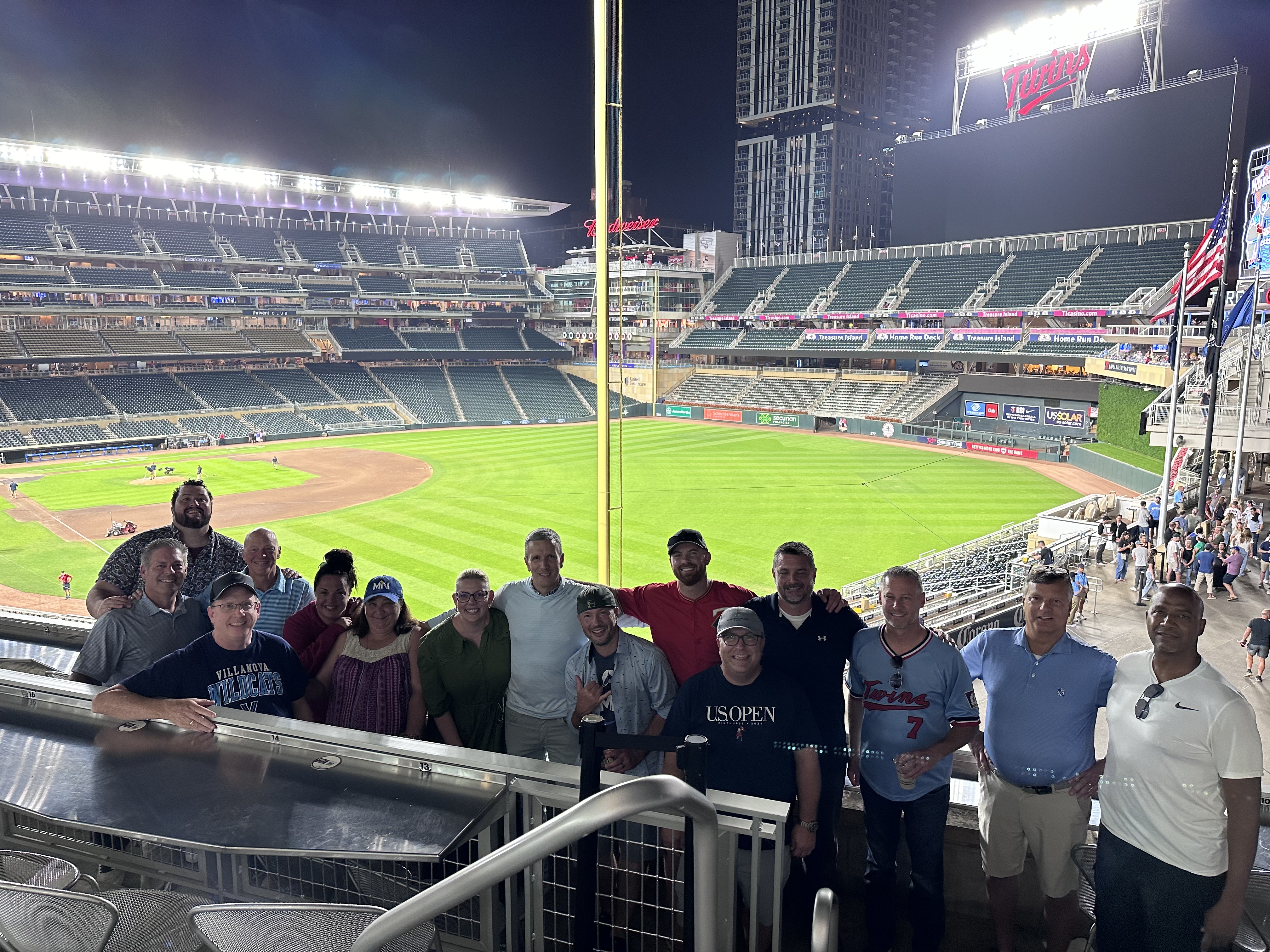 BTU at Twins Game